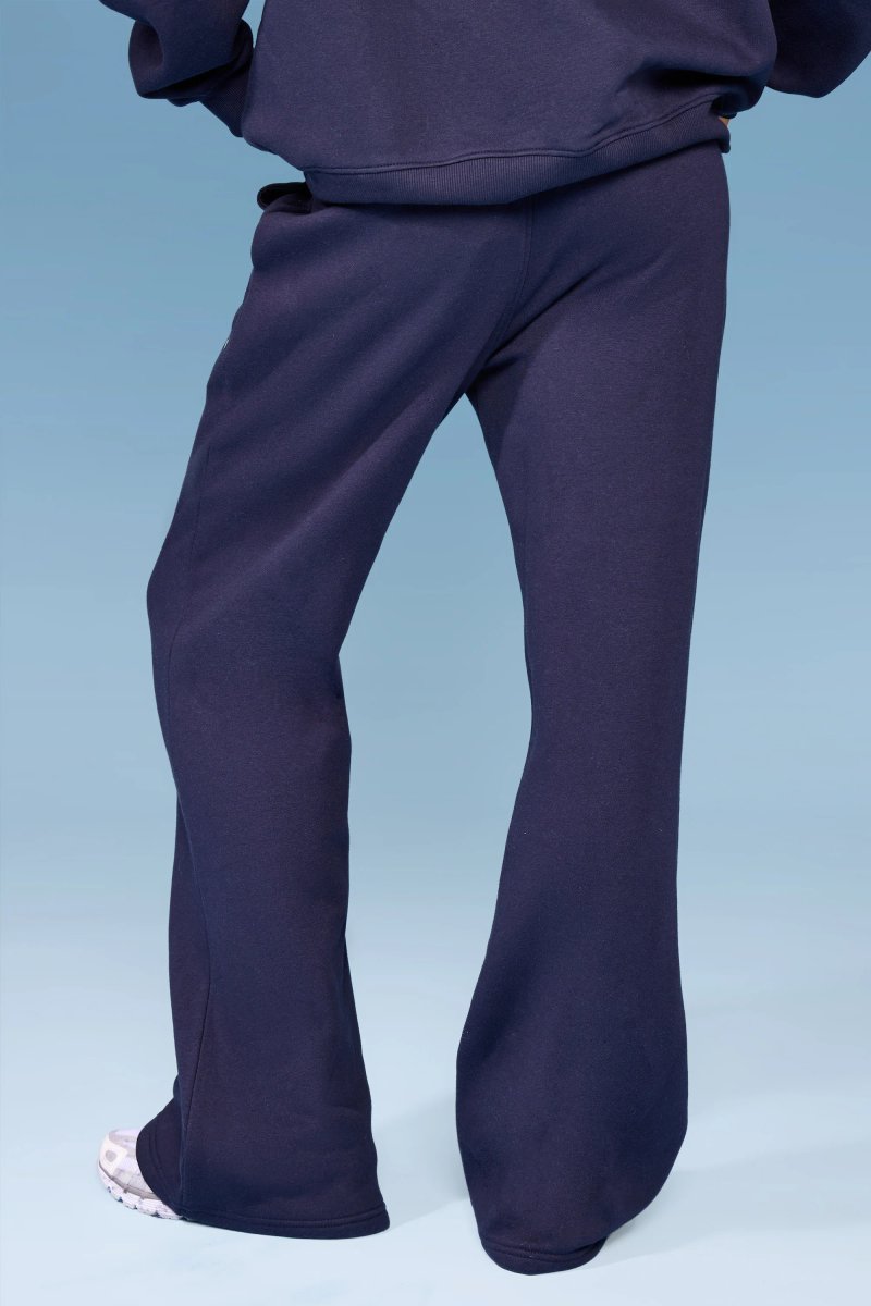 Kaiia Kaiia Apres Flared Joggers Navy - 4