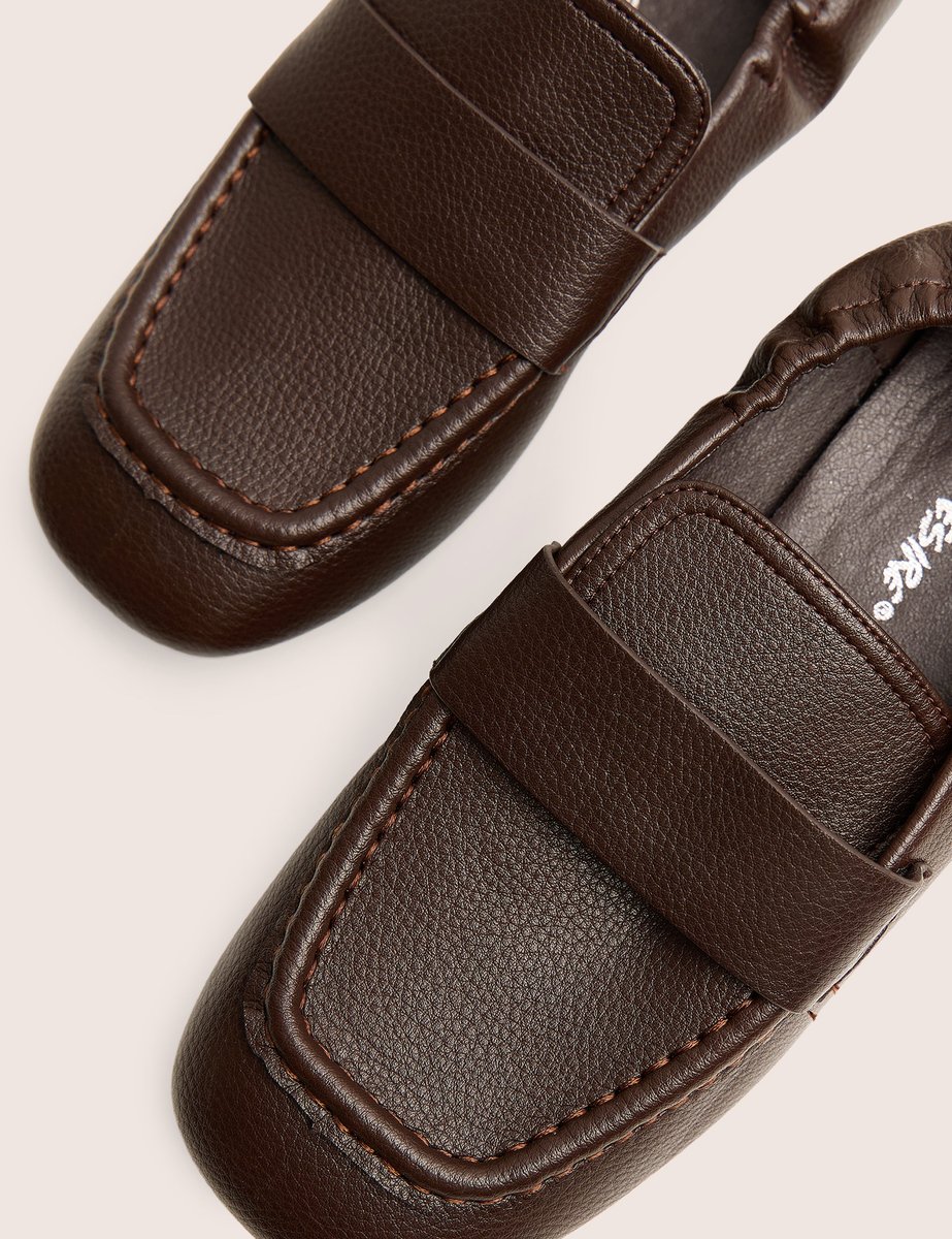 Public Desire Kelsy Brown Loafers - 4