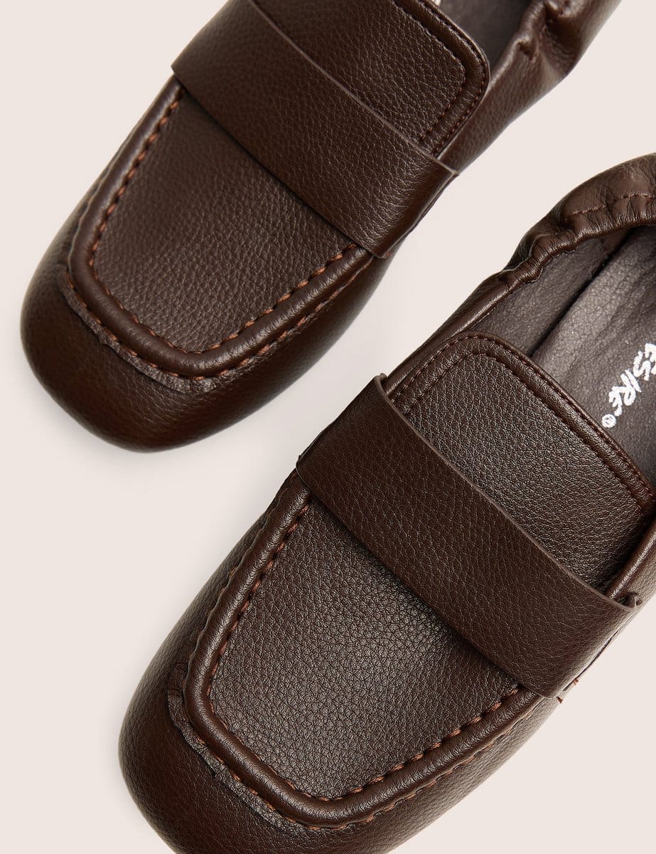Public Desire Kelsy Brown Loafers - 4