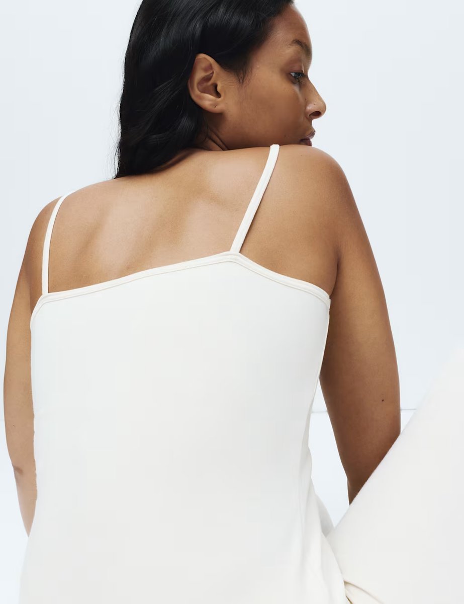 Marks & Spencer M&S Heatgen™ Medium Thermal Strappy Vest Light Cream - 2