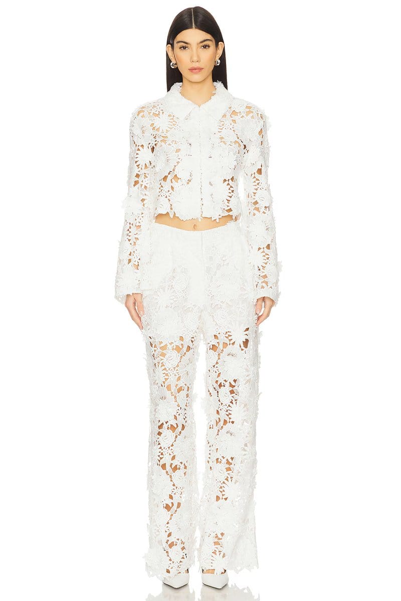 revolve Audrey Lace Jacket - 4