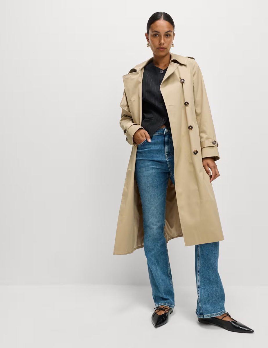 Marks & Spencer M&S Striped Collarless Waistcoat Navy Mix - 3