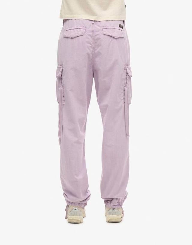 ASOS Superdry Low rise para cargo pants in soft lilac - 3