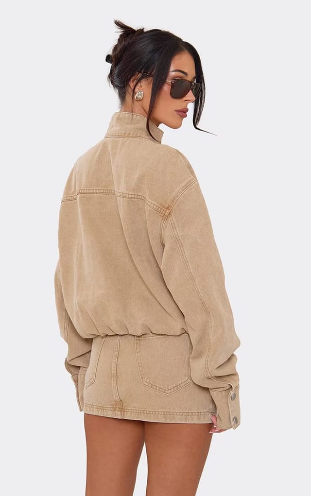 How to Style a Funnel Jacket: 4 Outfit Ideas for Autumn