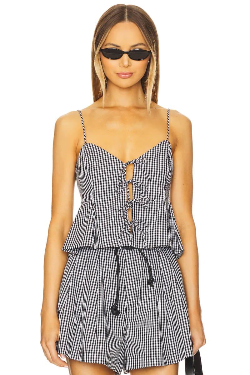 revolve Neci Gingham Camisole