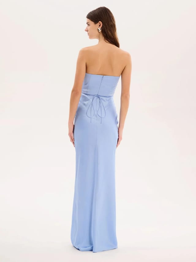 OMNES Amdra Maxi Dress in Light Blue - 3