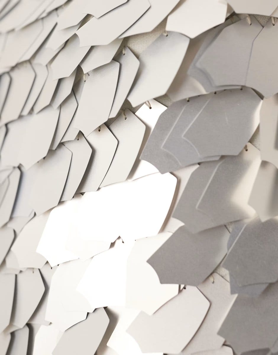 ASOS ARRANGE embellished shard sequin longline halter neck top in silver - 4