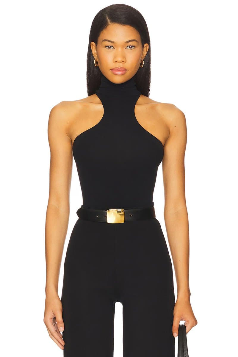 revolve Ballet Racer Turtleneck Bodysuit