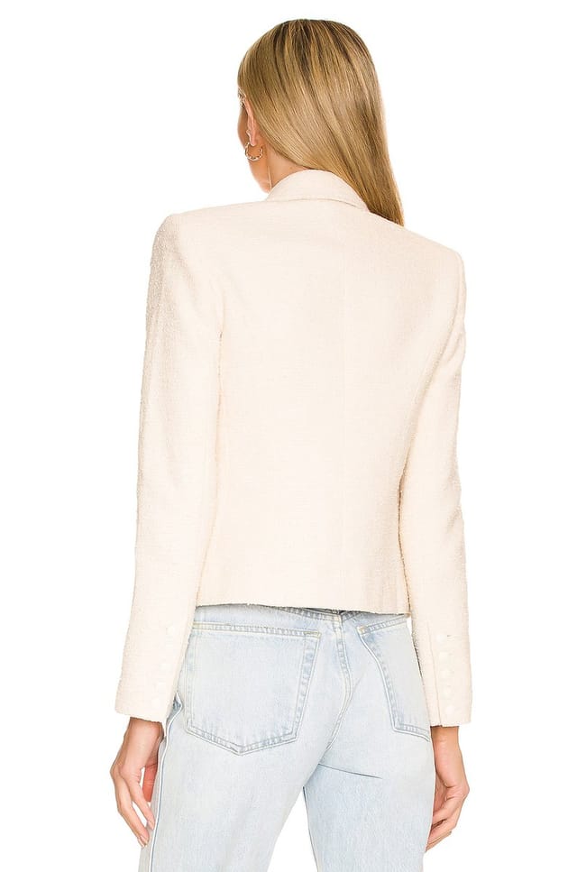 revolve Brooke Double Breasted Crop Blazer - 3