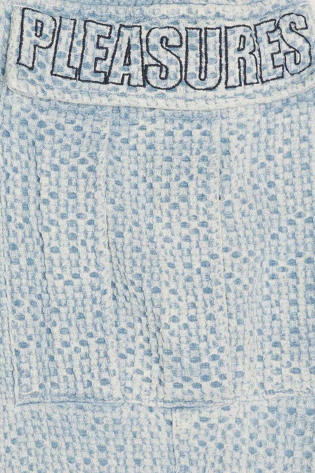 revolve Knitted Indigo Cargo Pants - 3