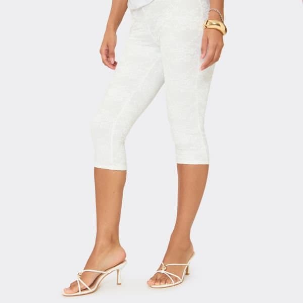 EGO EGO Bead Trim Detail Strappy Heel in White