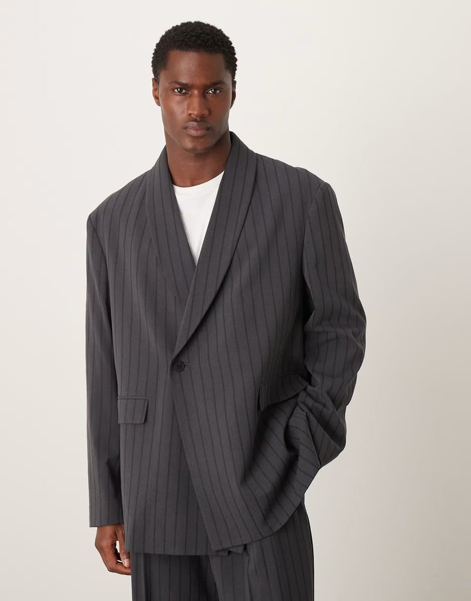 ASOS ASOS DESIGN oversized suit jacket in black