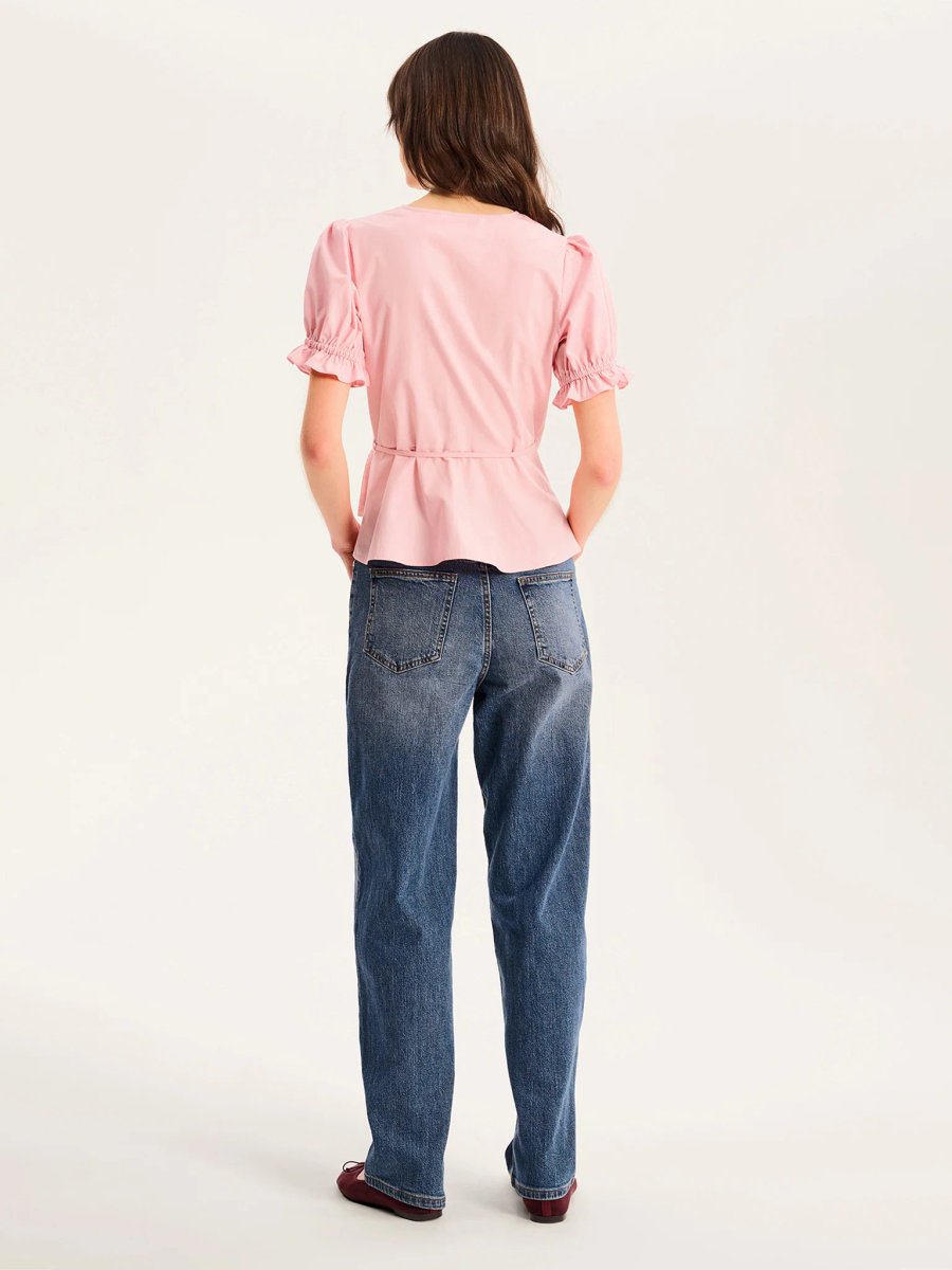 OMNES Angelina Top in Pink - 4