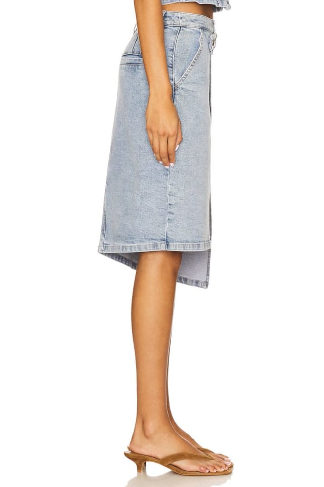revolve Etch Denim Skirt - 2