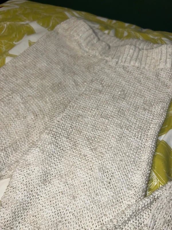 ASOS ASOS luxe knit beach flares trousers