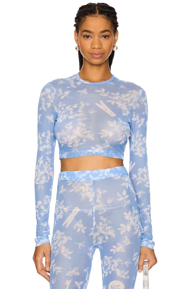 revolve Floral Long Sleeve Top