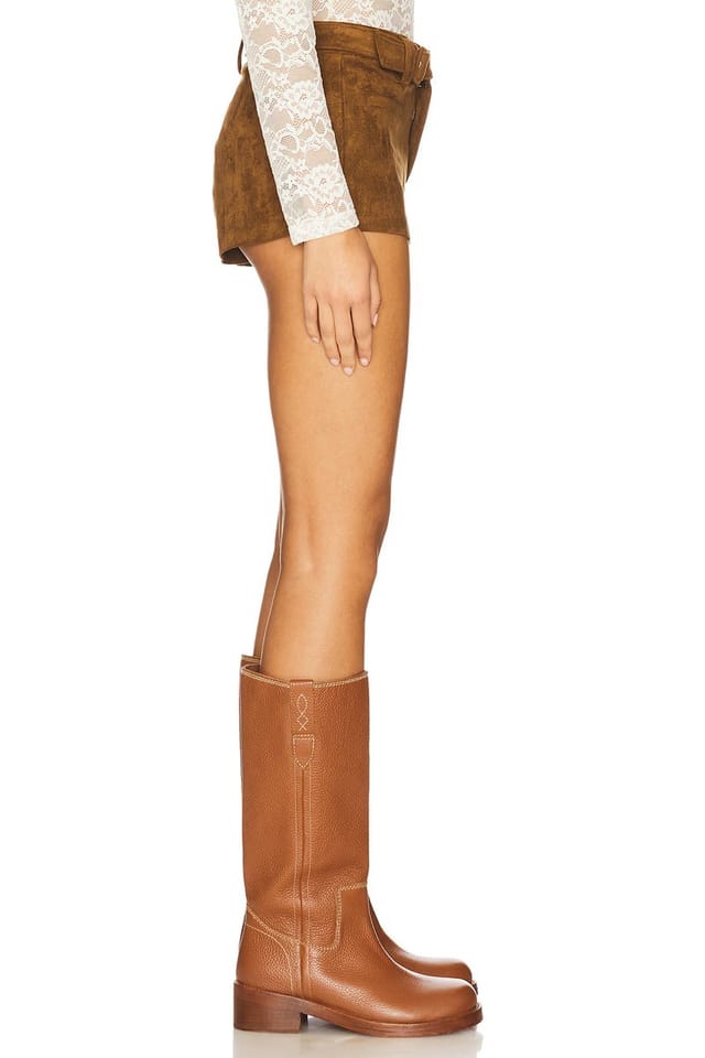 revolve Faux Suede Hot Short - 3