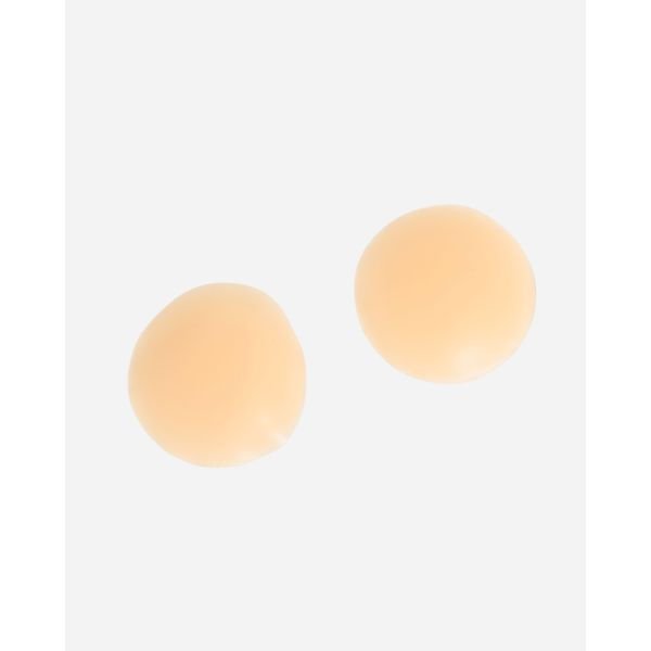 EGO Stick On Nipple Covers In Light Nude Silicone, Women's Size UK One Size - 2