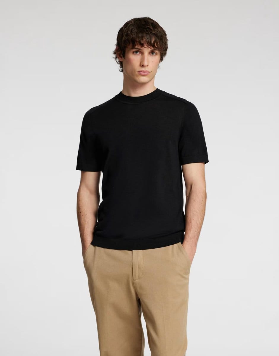 ASOS Selected Homme T-shirt in black - 1