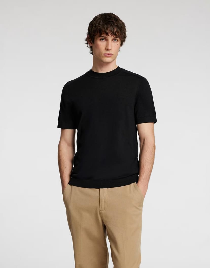 ASOS Selected Homme T-shirt in black - 1
