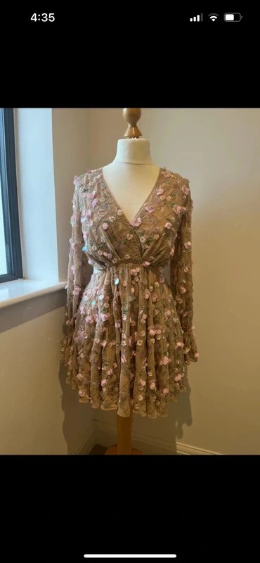 ASOS ASOS Luxe Embellished Sequin party dress 10 - 2