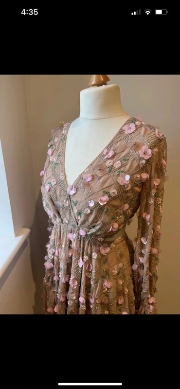 ASOS ASOS Luxe Embellished Sequin party dress 10 - 4