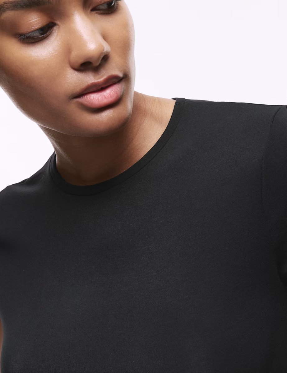 Marks & Spencer M&S Heatgen™ Medium Short Sleeve Thermal Top Black - 2