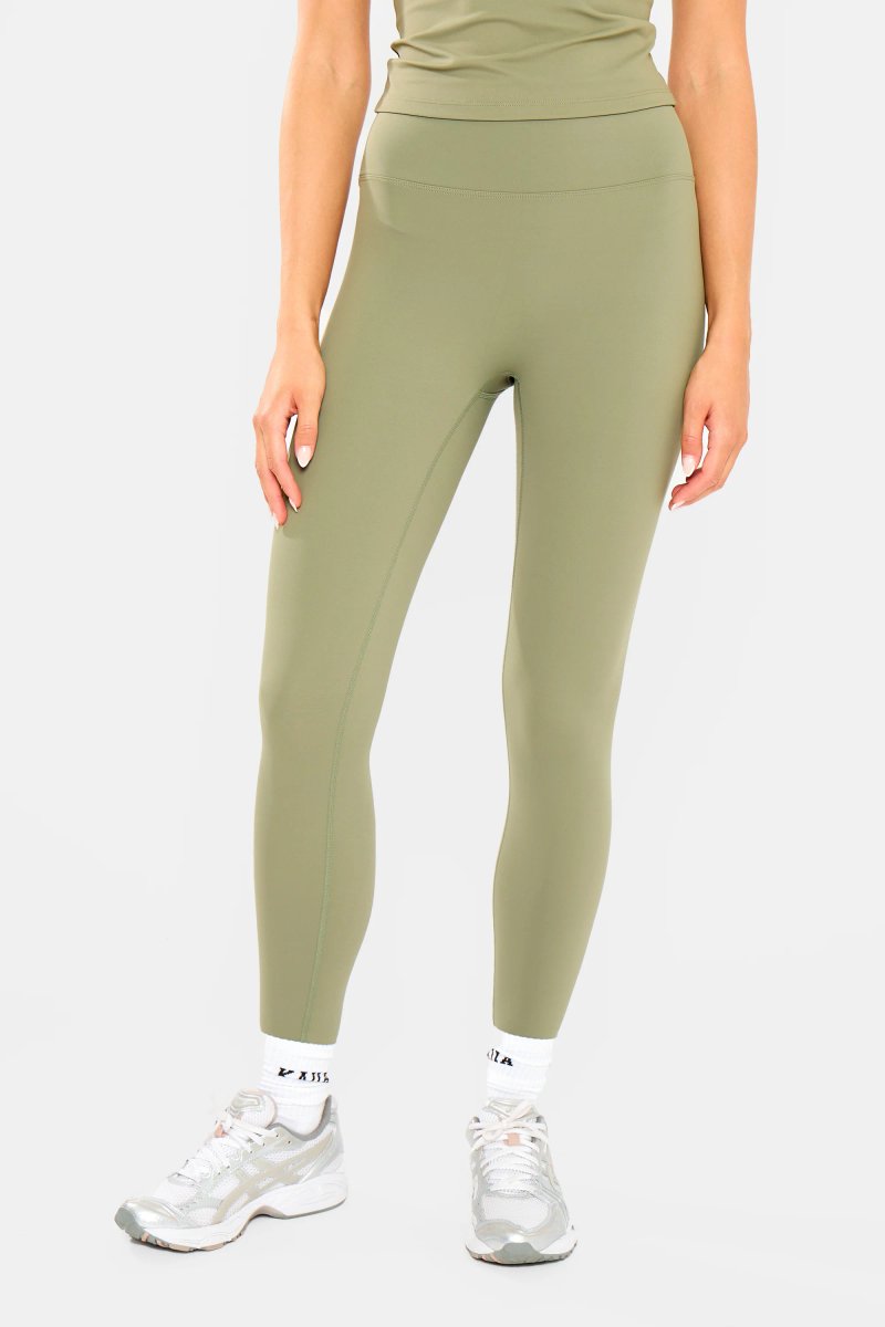 Kaiia Kaiia Sculpt Leggings Khaki - 2