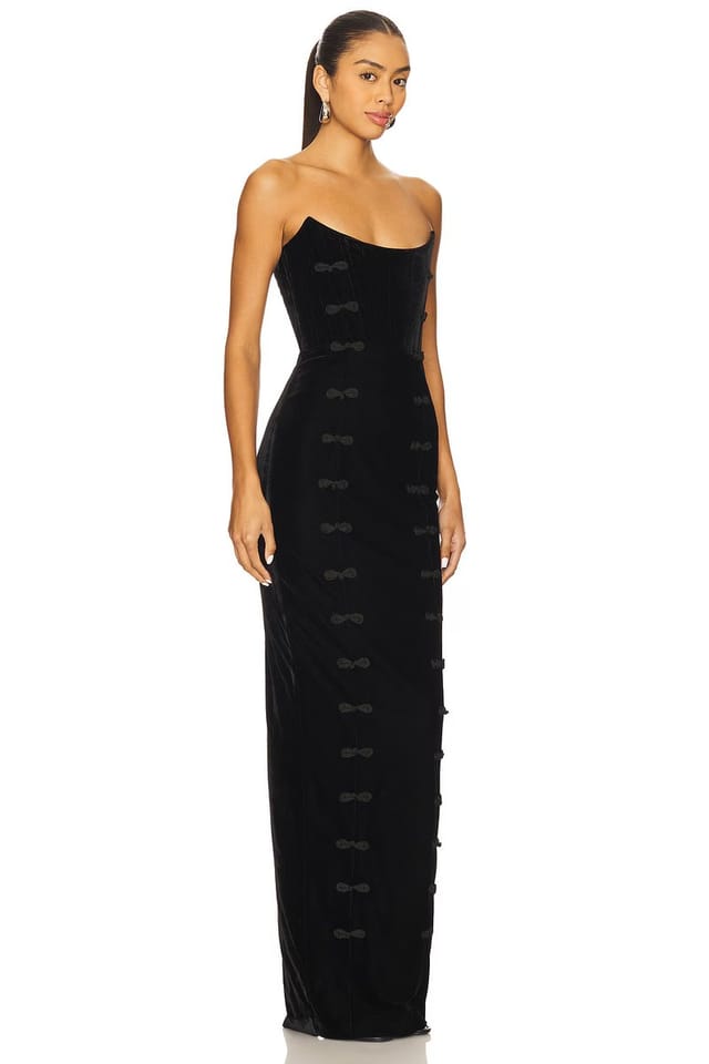 revolve Vesper Velvet Gown - 2