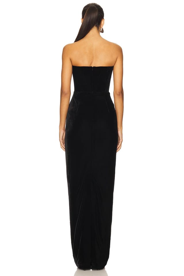 revolve Vesper Velvet Gown - 3
