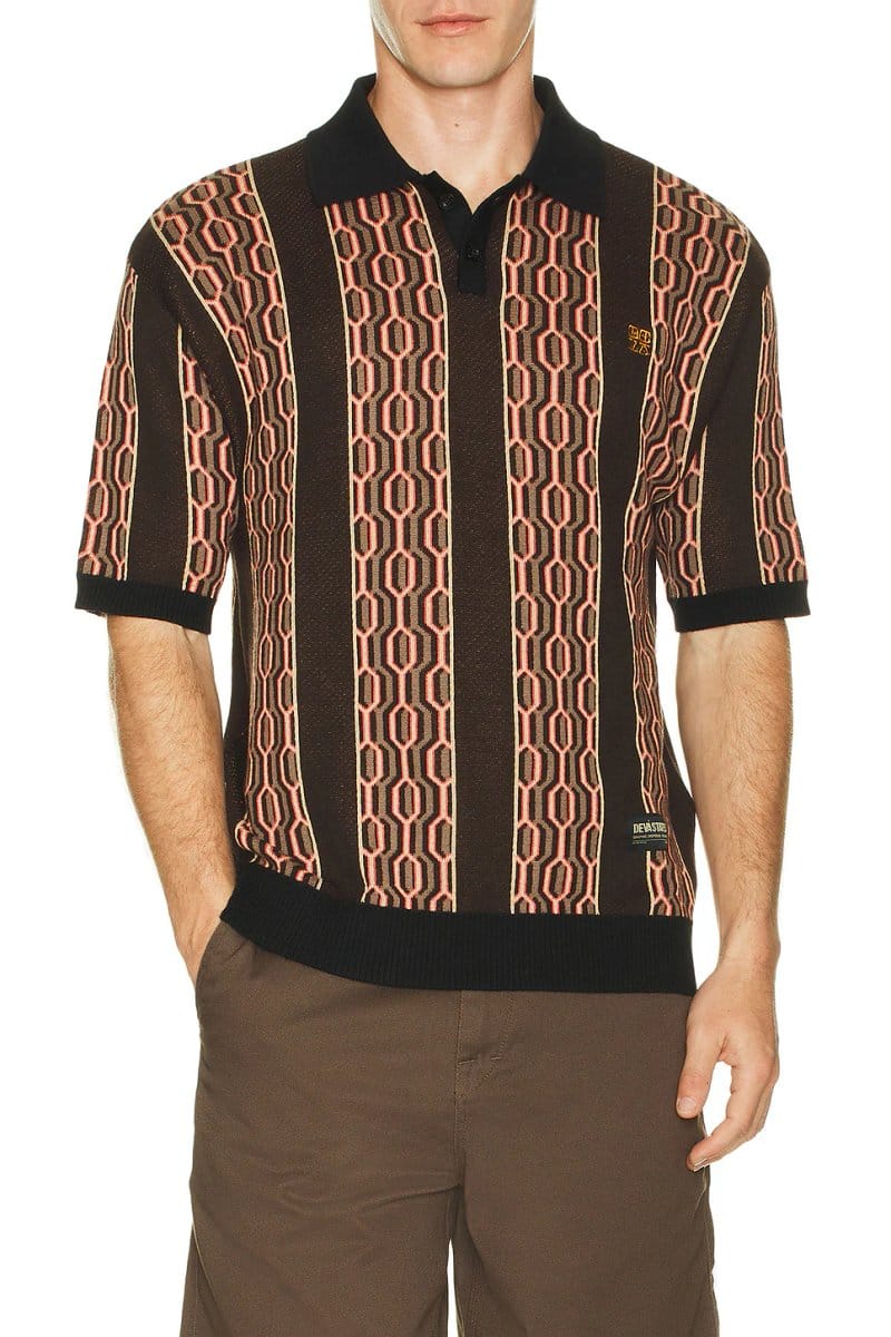 revolve Hexagons Knitted Polo - 4