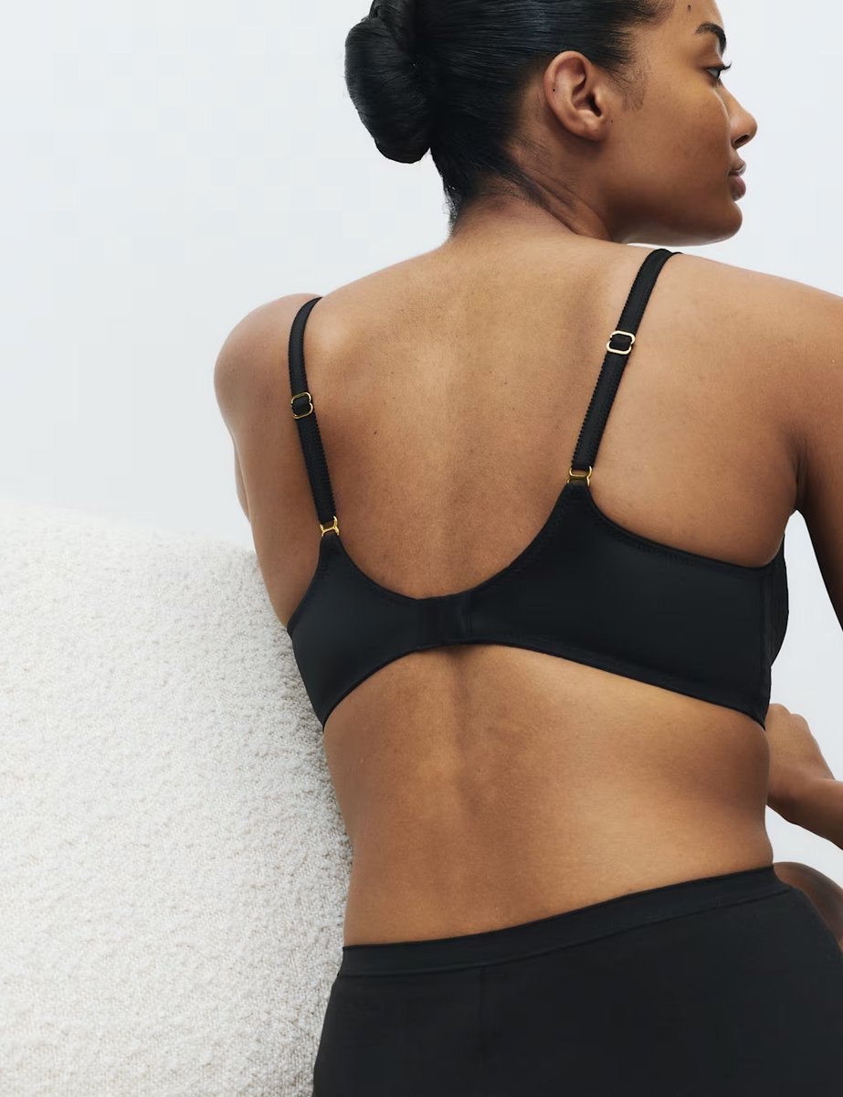 Marks & Spencer M&S Amelia Lace Non Wired Full Cup Bra (A-E) Black - 4