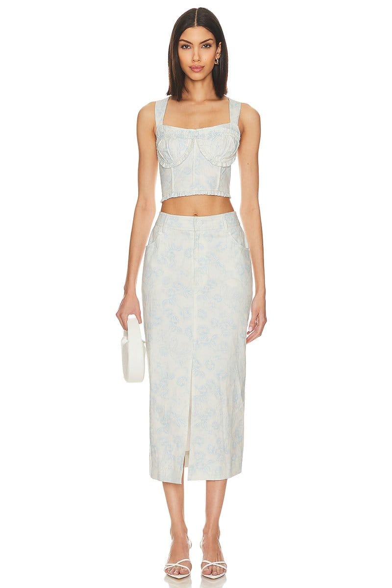 revolve Chantal Midi Skirt - 4