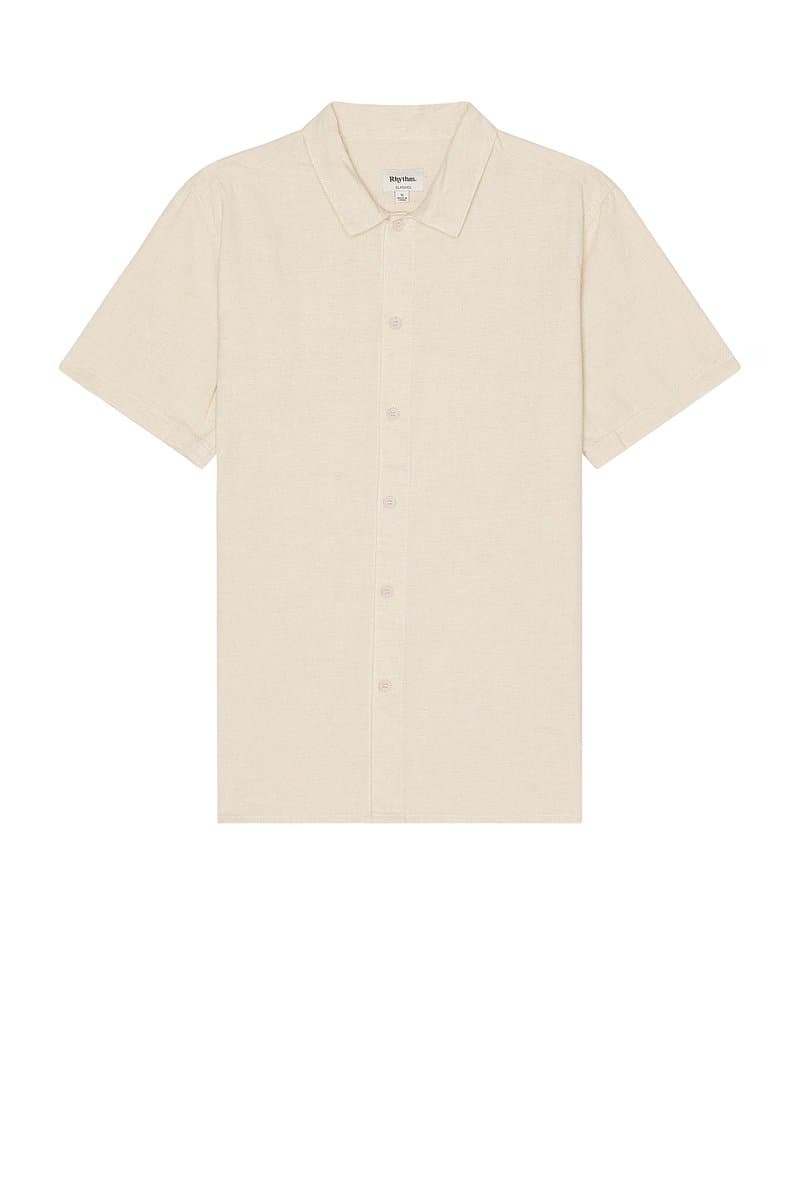 revolve Classic Linen Short Sleeve Shirt