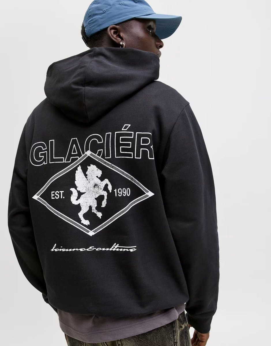 ASOS Jack & Jones Black Hoodie