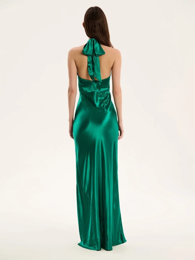 OMNES Arles Dress in Green - 3