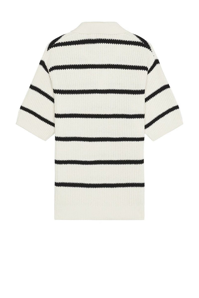 revolve Striped Polo Sweater - 2