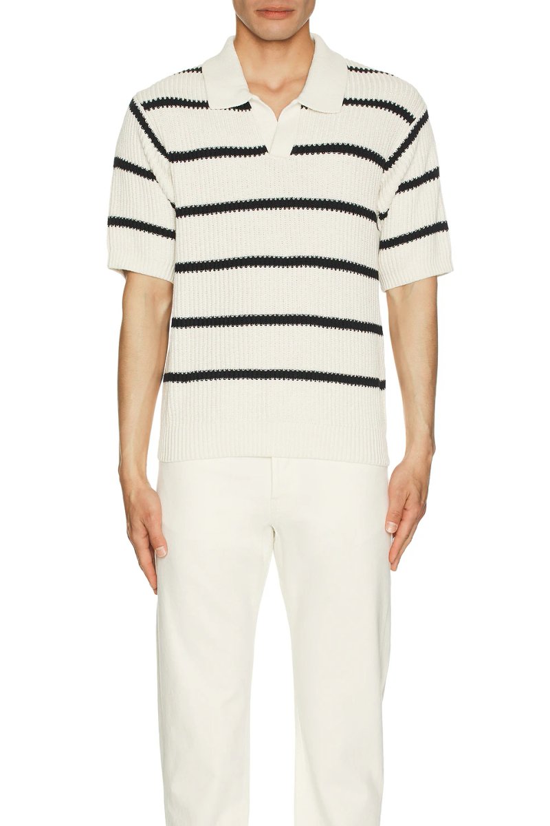revolve Striped Polo Sweater - 4