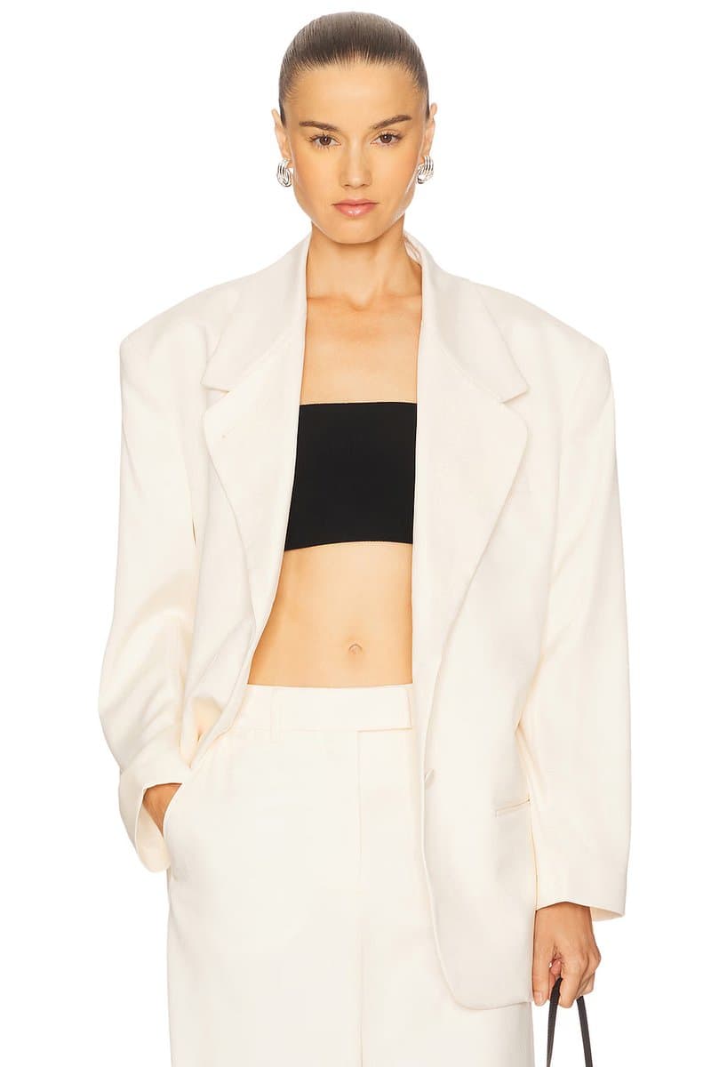 revolve Revolve Oversized Blazer in Tofu Beige