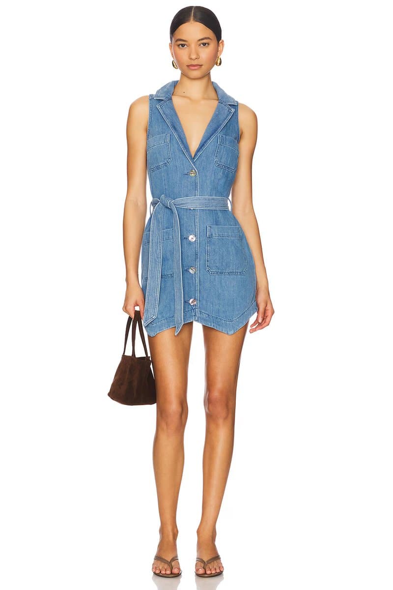 revolve Fairfield Vest Dress