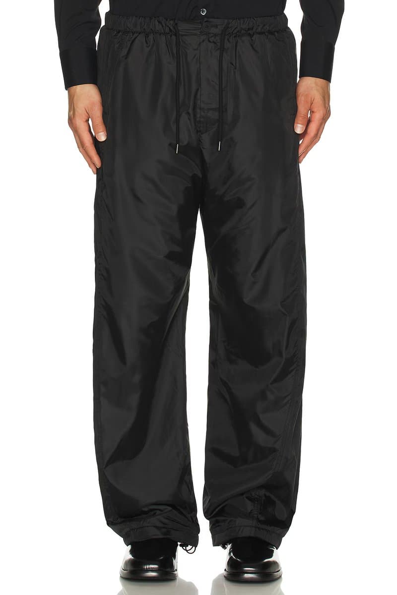 revolve Revolve Curved Pants with Curved Hem in Black