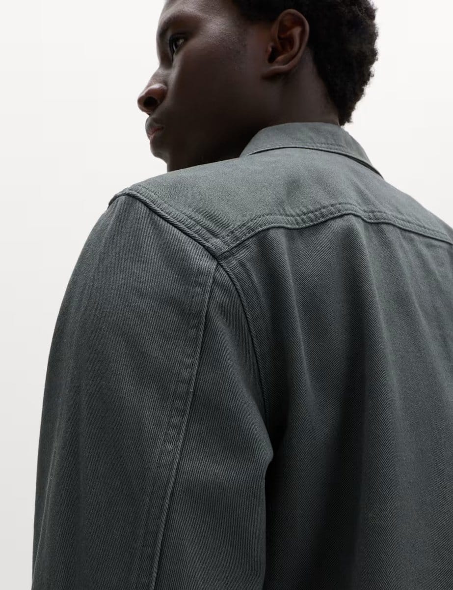 Marks & Spencer M&S Pure Cotton Chore Jacket Cedar - 4