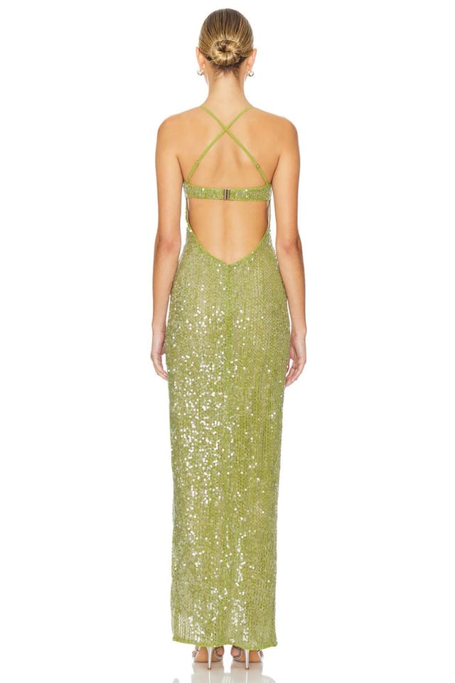 revolve Brihante Sequin Maxi Dress - 3