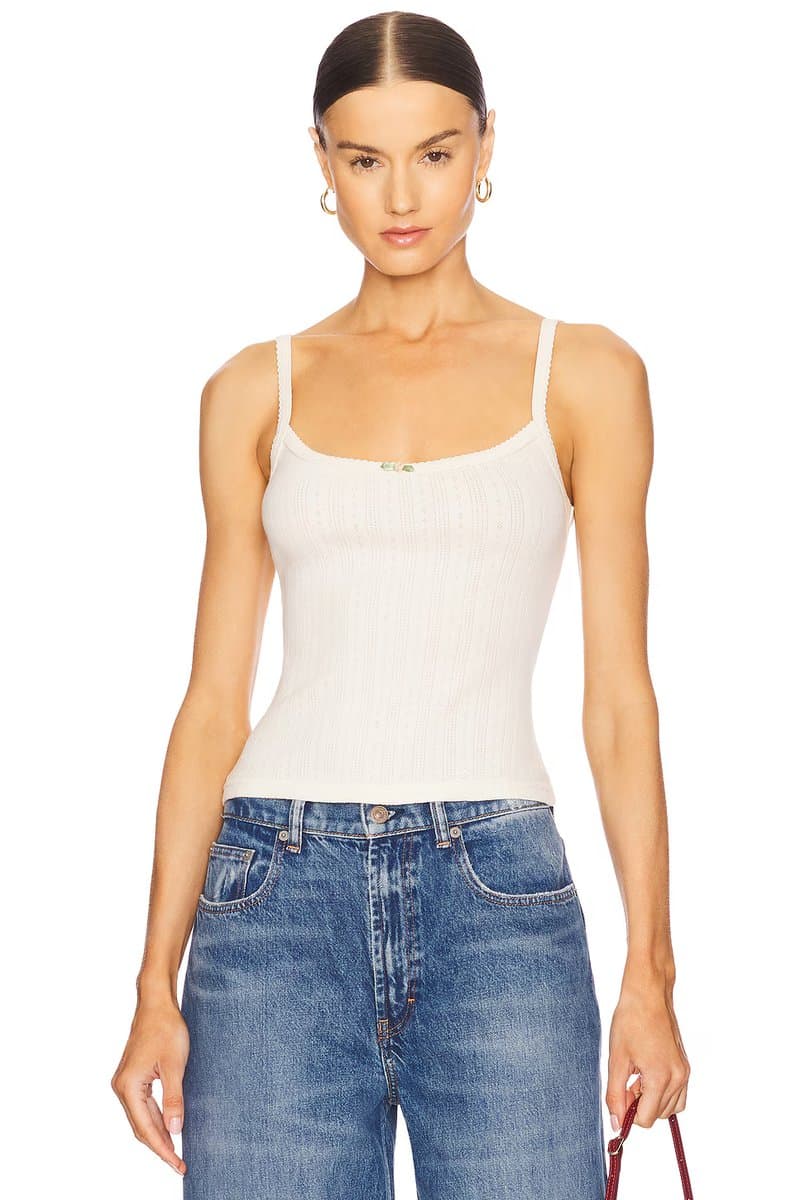 revolve Revolve Marianna Iyana Ivory Tank Top