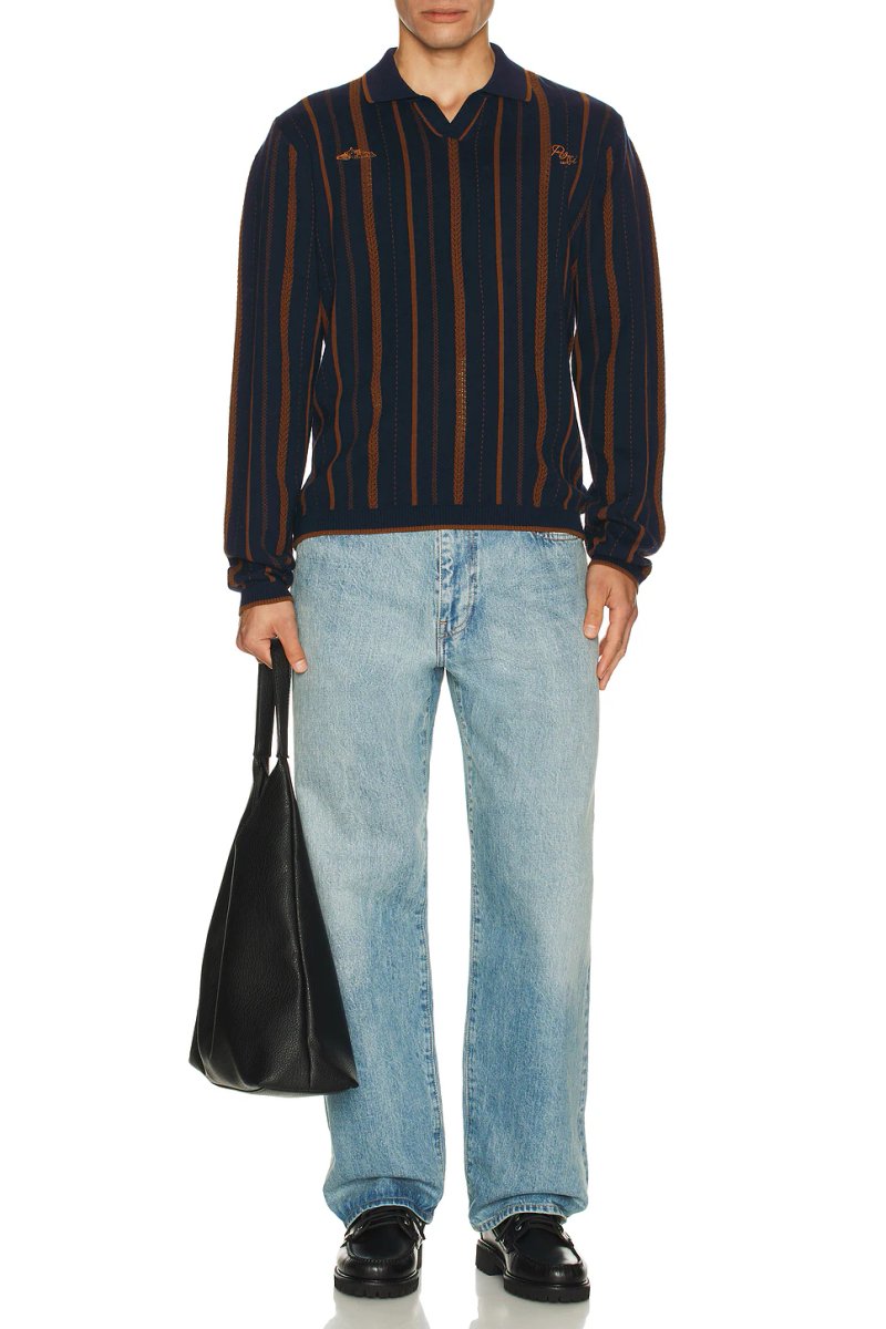 revolve Citation Knitted Football Shirt - 3