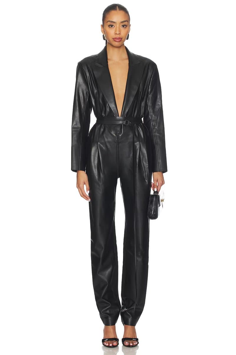 revolve Easy Fit Single Breasted Tapered Leg Jumpsuit