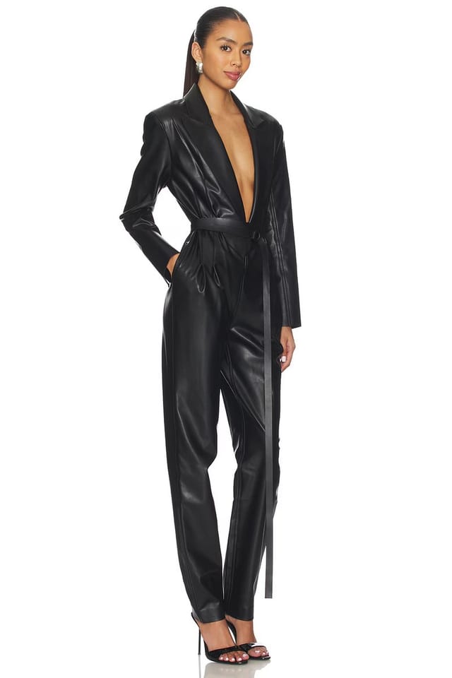 revolve Easy Fit Single Breasted Tapered Leg Jumpsuit - 2