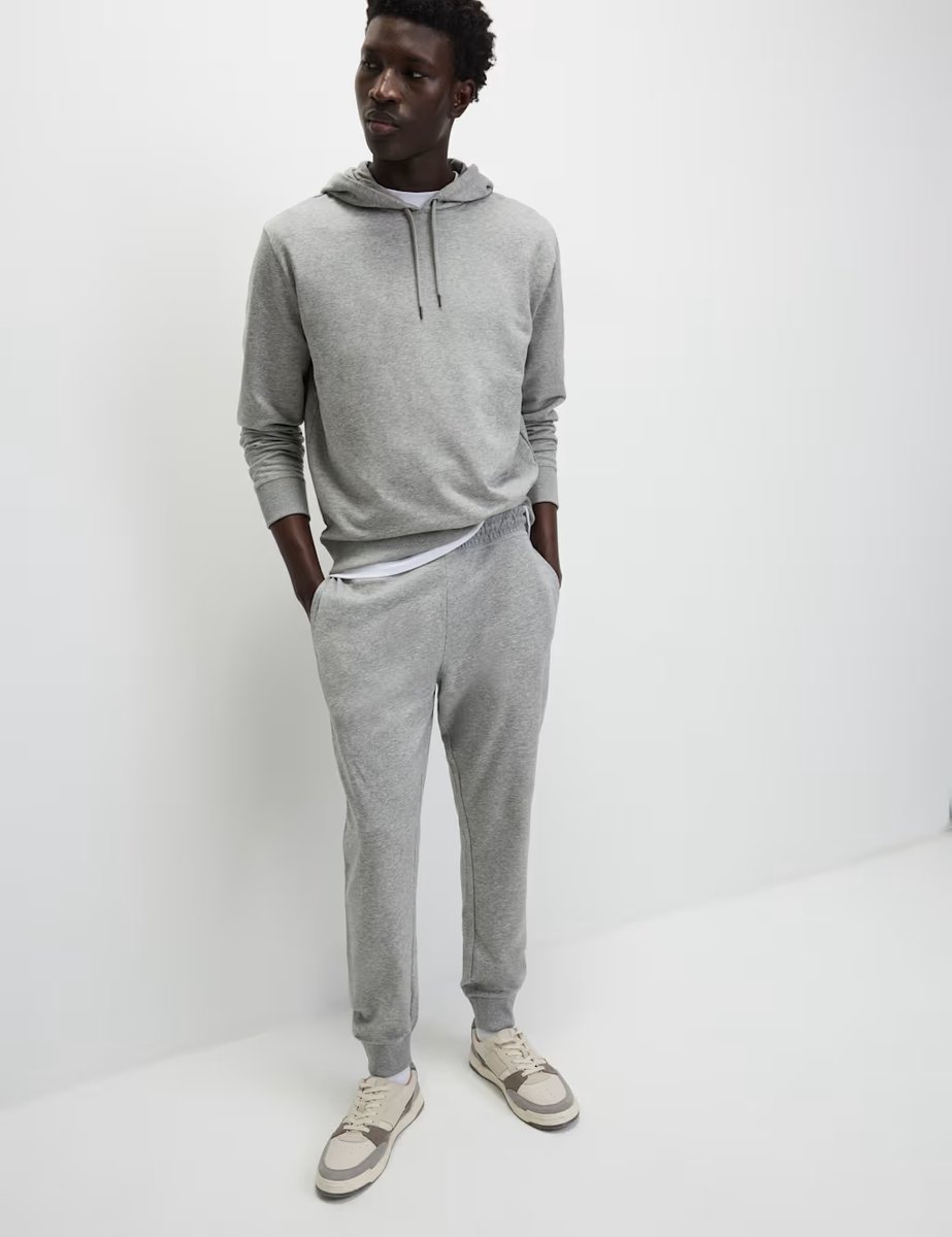 Marks & Spencer M&S Cuffed Joggers Charcoal - 3