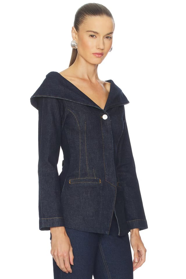 revolve Denim Blazer - 2