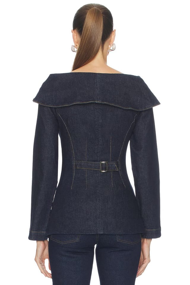 revolve Denim Blazer - 3